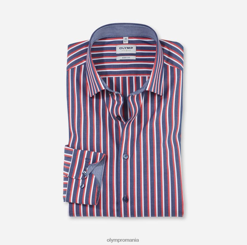 corp de nivel cinci, cămașă business, New York Kent, roșu OLYMP îmbrăcăminte 4Z8LB6787