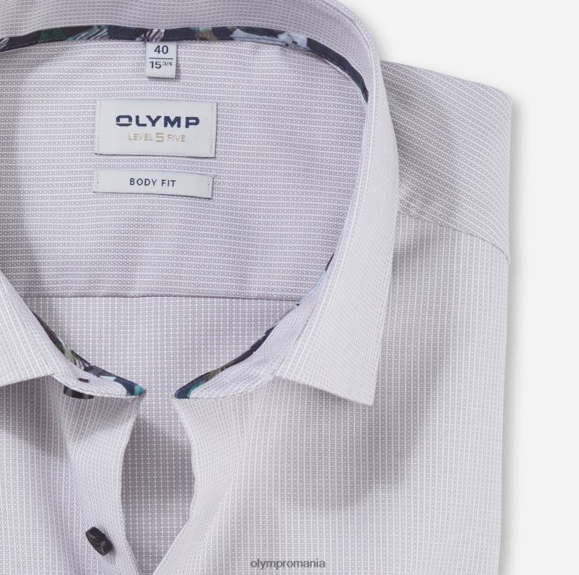 corp de nivel cinci, cămașă business, New York Kent, taupe OLYMP îmbrăcăminte 4Z8LB6785