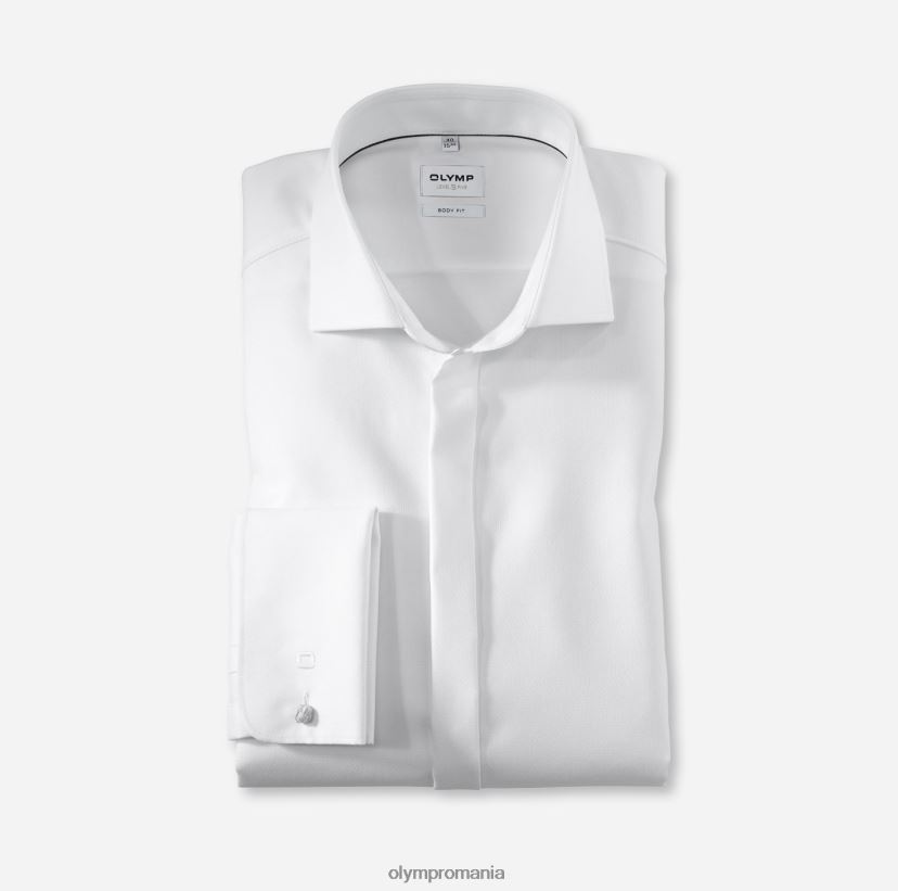 corp de nivel cinci, cămașă business, Royal Kent, alb OLYMP îmbrăcăminte 4Z8LB6432