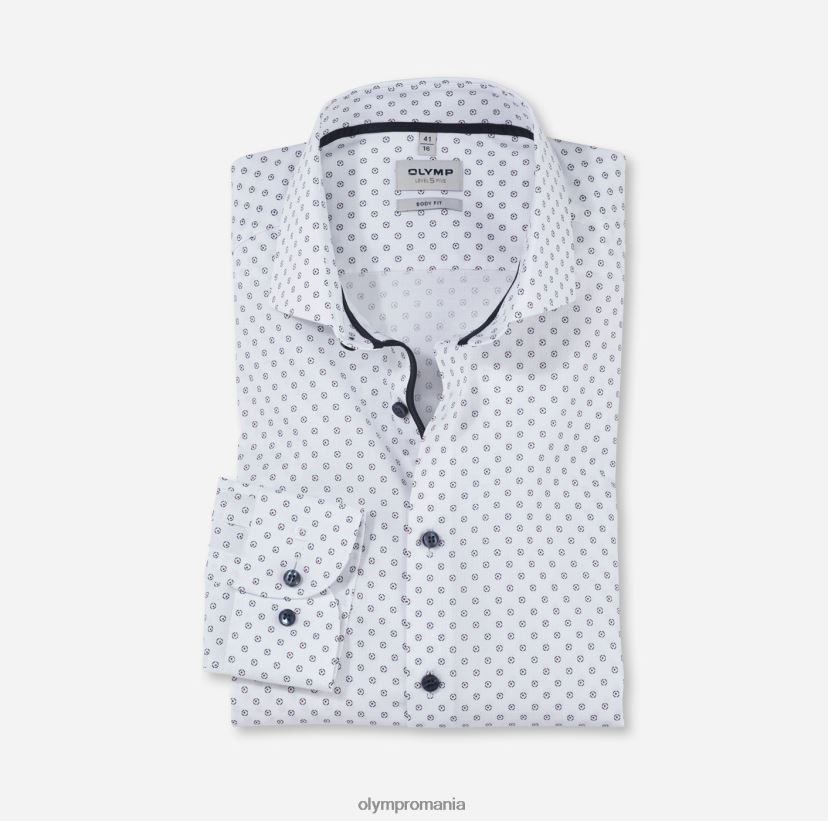 corp de nivel cinci, cămașă business, Royal Kent, roșu OLYMP îmbrăcăminte 4Z8LB6524