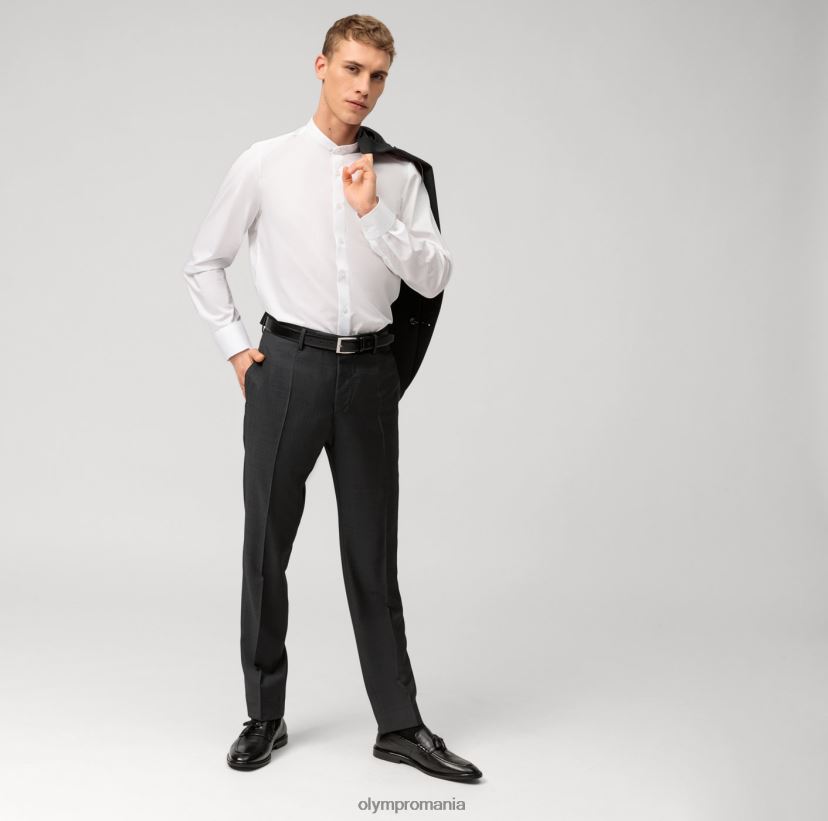 corp de nivel cinci, cămașă business, guler ridicat, alb OLYMP îmbrăcăminte 4Z8LB6677