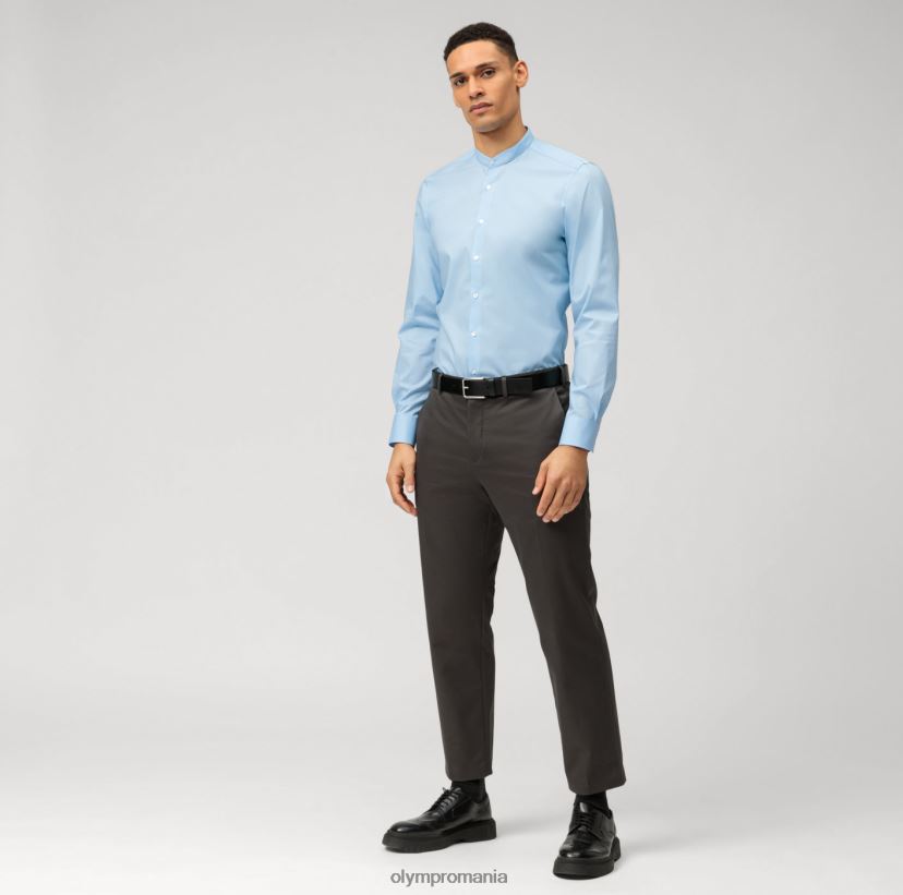 corp de nivel cinci, cămașă business, guler ridicat, albastru deschis OLYMP îmbrăcăminte 4Z8LB6574