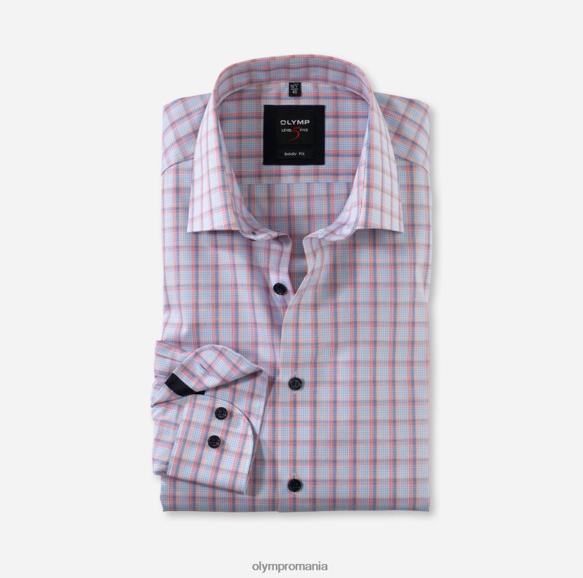 corp de nivel cinci, cămașă de afaceri, New York Kent, somon OLYMP îmbrăcăminte 4Z8LB6812
