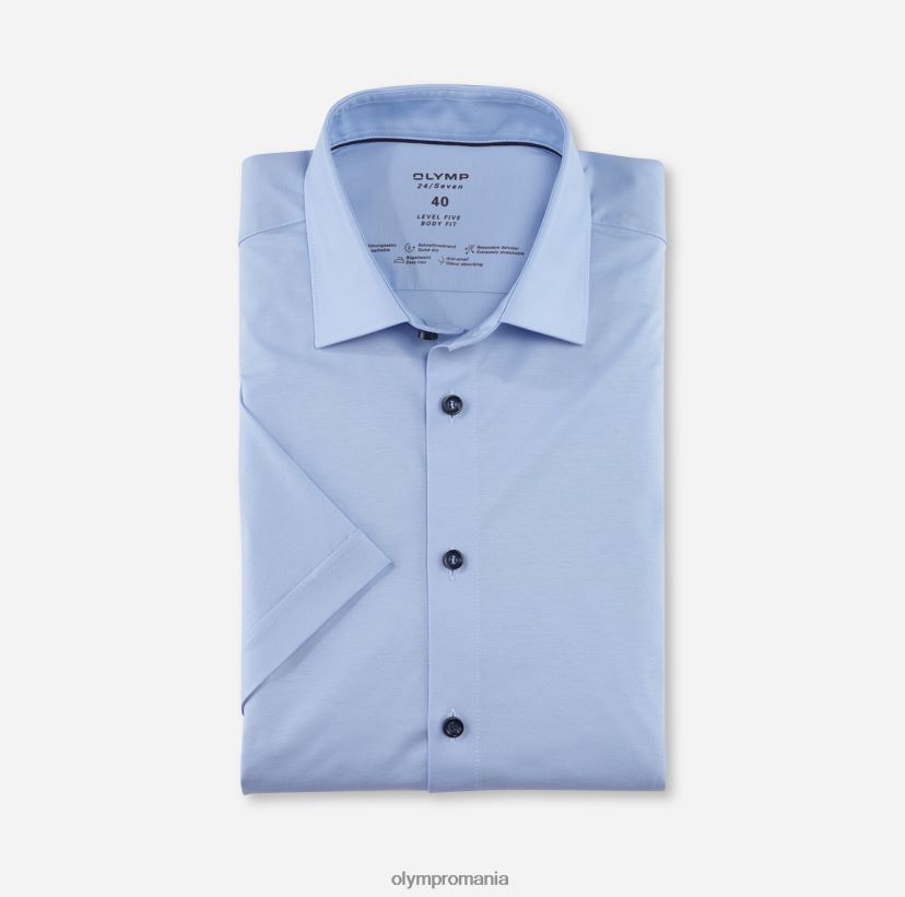 nivel cinci 24/7 body fit, cămașă business, New York Kent, albastru deschis OLYMP îmbrăcăminte 4Z8LB6418