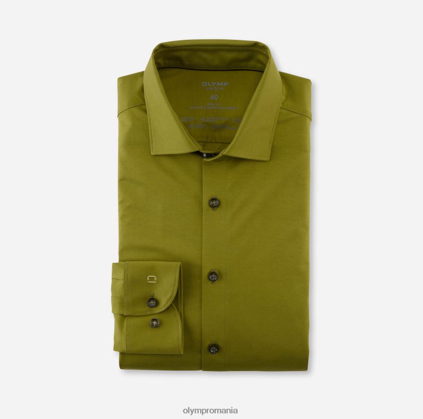 nivel cinci 24/7 body fit, cămașă business, New York Kent, kaki OLYMP îmbrăcăminte 4Z8LB6793