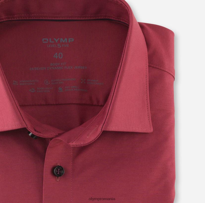 nivel cinci 24/7 body fit, cămașă business, New York Kent, lemn de trandafir OLYMP îmbrăcăminte 4Z8LB6670