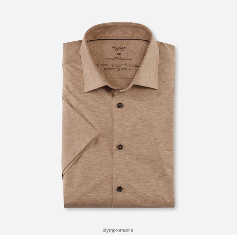 nivel cinci 24/7 body fit, cămașă business, New York Kent, natural OLYMP îmbrăcăminte 4Z8LB6621