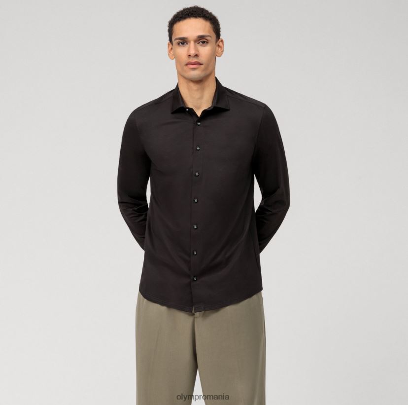 nivel cinci 24/7 body fit, cămașă business, New York Kent, negru OLYMP îmbrăcăminte 4Z8LB6389