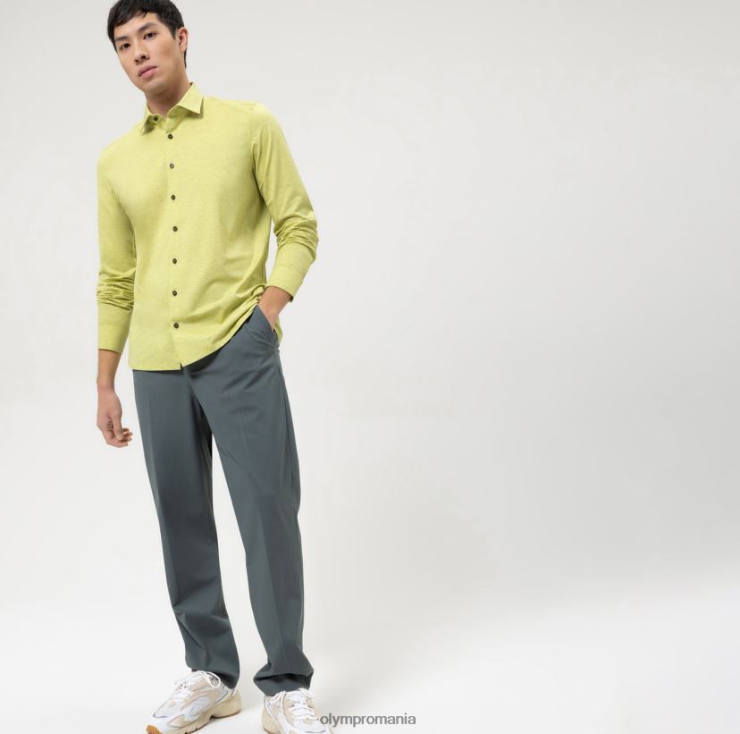 nivel cinci 24/7 body fit, cămașă business, New York Kent, verde deschis OLYMP îmbrăcăminte 4Z8LB6395