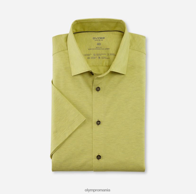 nivel cinci 24/7 body fit, cămașă business, New York Kent, verde deschis OLYMP îmbrăcăminte 4Z8LB6626