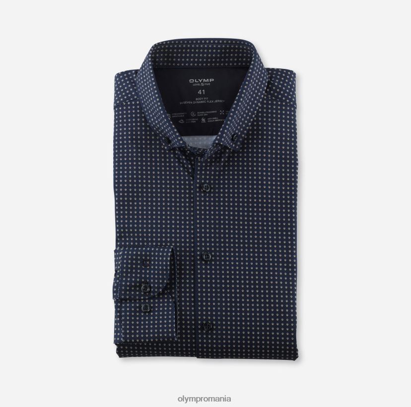 nivel cinci 24/7 body fit, cămașă business, cu nasturi, natural OLYMP îmbrăcăminte 4Z8LB6577