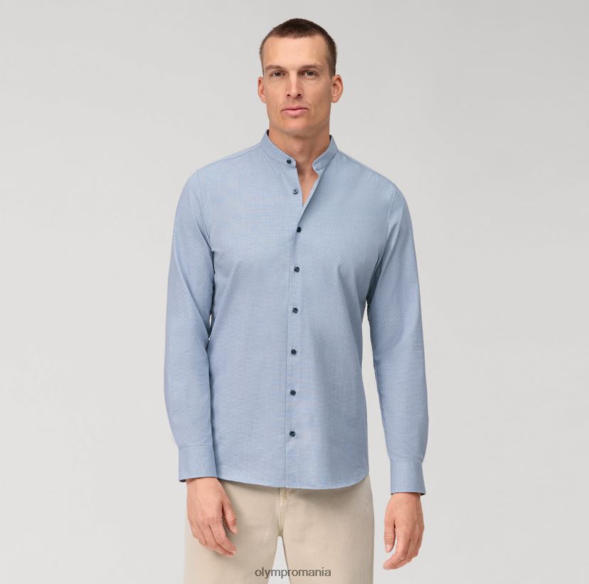 nivel cinci 24/7 body fit, cămașă business, guler ridicat, albastru OLYMP îmbrăcăminte 4Z8LB6434