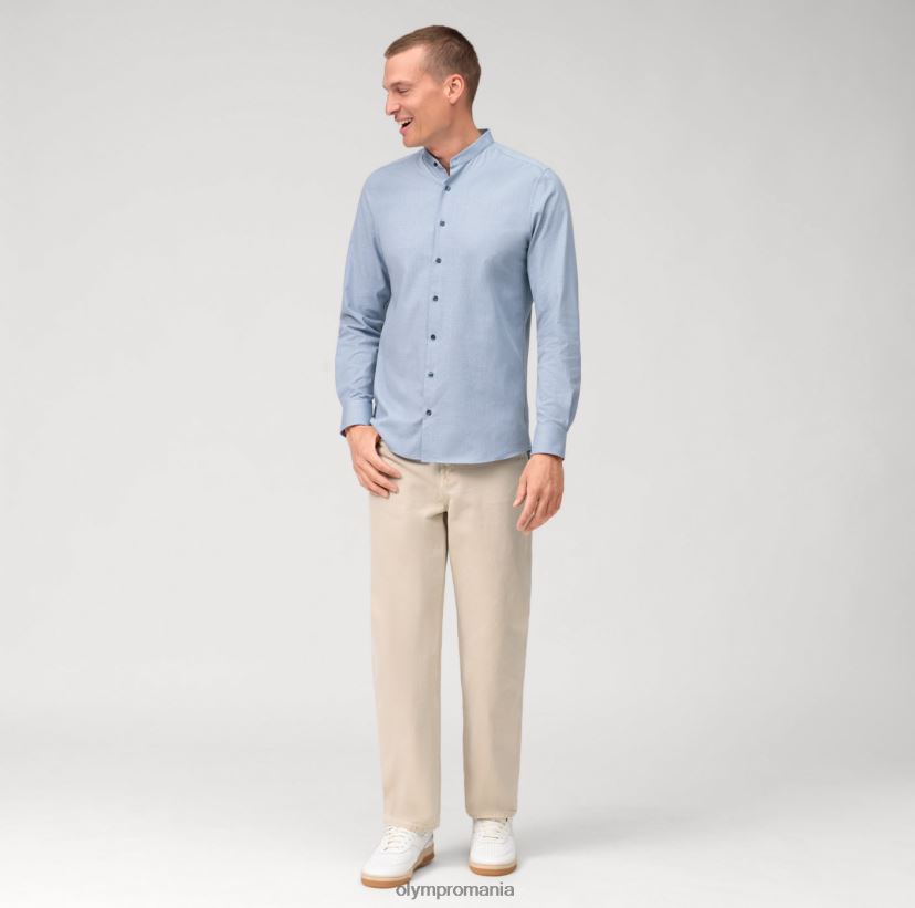 nivel cinci 24/7 body fit, cămașă business, guler ridicat, albastru OLYMP îmbrăcăminte 4Z8LB6434