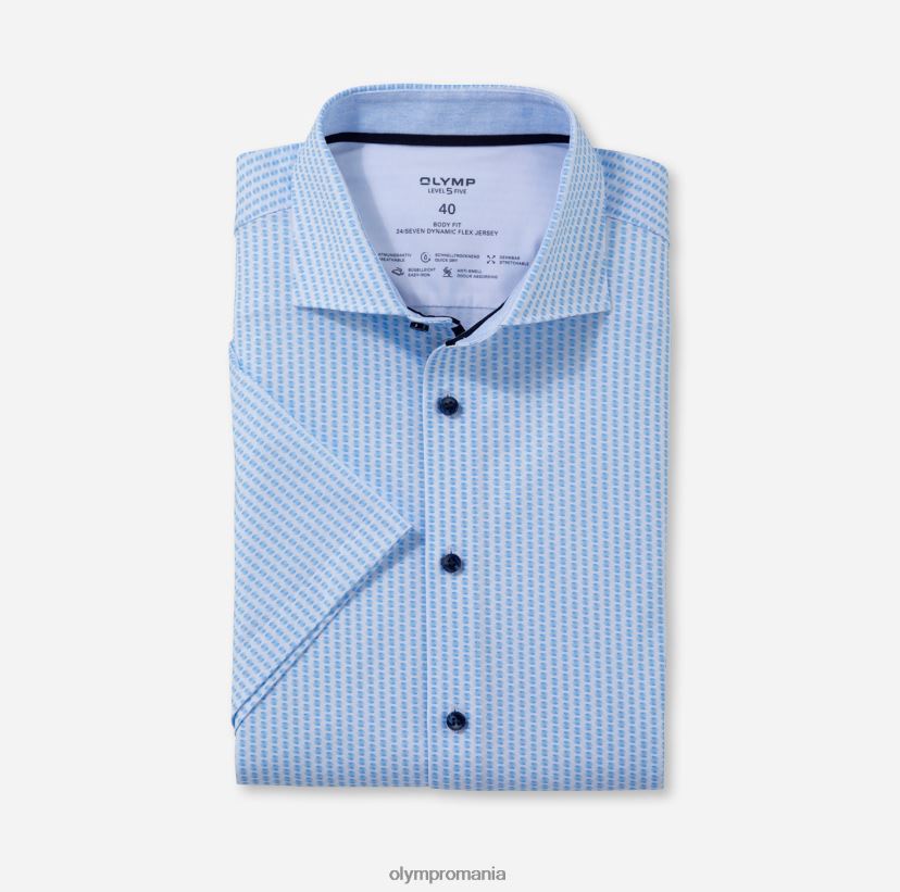 nivel cinci 24/7 body fit, cămașă business, kent, bleu OLYMP îmbrăcăminte 4Z8LB6365