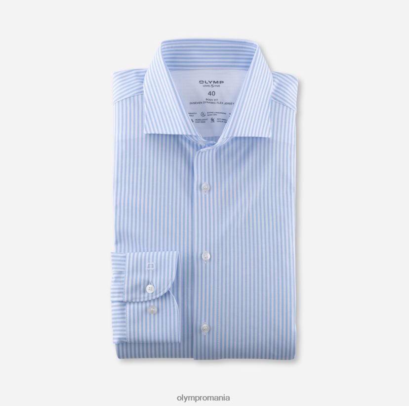 nivel cinci 24/7 body fit, cămașă business, kent, bleu OLYMP îmbrăcăminte 4Z8LB6470