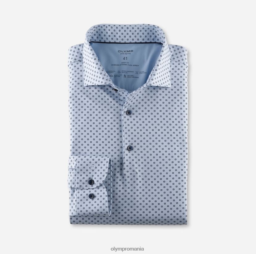 nivel cinci 24/7 body fit, cămașă business, kent, bleu OLYMP îmbrăcăminte 4Z8LB6500