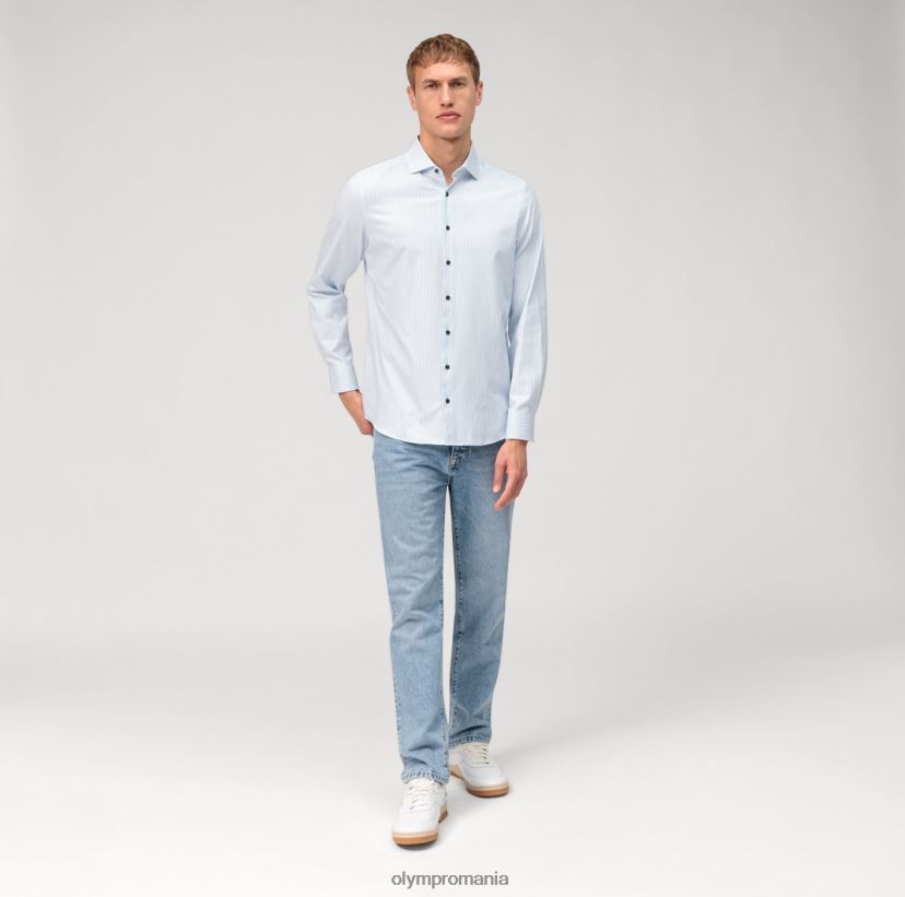 nivel cinci 24/7 body fit, cămașă business, kent, bleu OLYMP îmbrăcăminte 4Z8LB6552