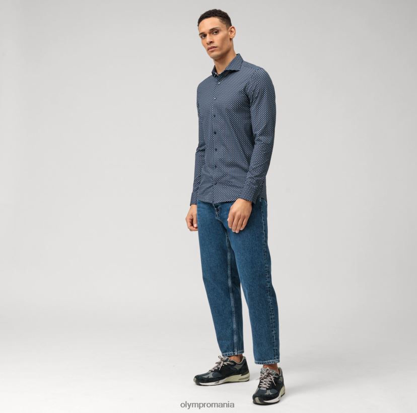 nivel cinci 24/7 body fit, cămașă business, kent, marine OLYMP îmbrăcăminte 4Z8LB6527