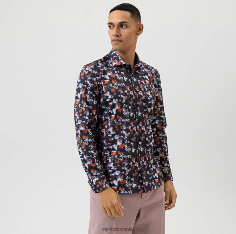 nivel cinci 24/7 body fit, cămașă business, kent, marine OLYMP îmbrăcăminte 4Z8LB6652