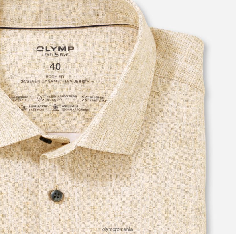 nivel cinci 24/7 body fit, cămașă business, kent modern, alamă OLYMP îmbrăcăminte 4Z8LB6658