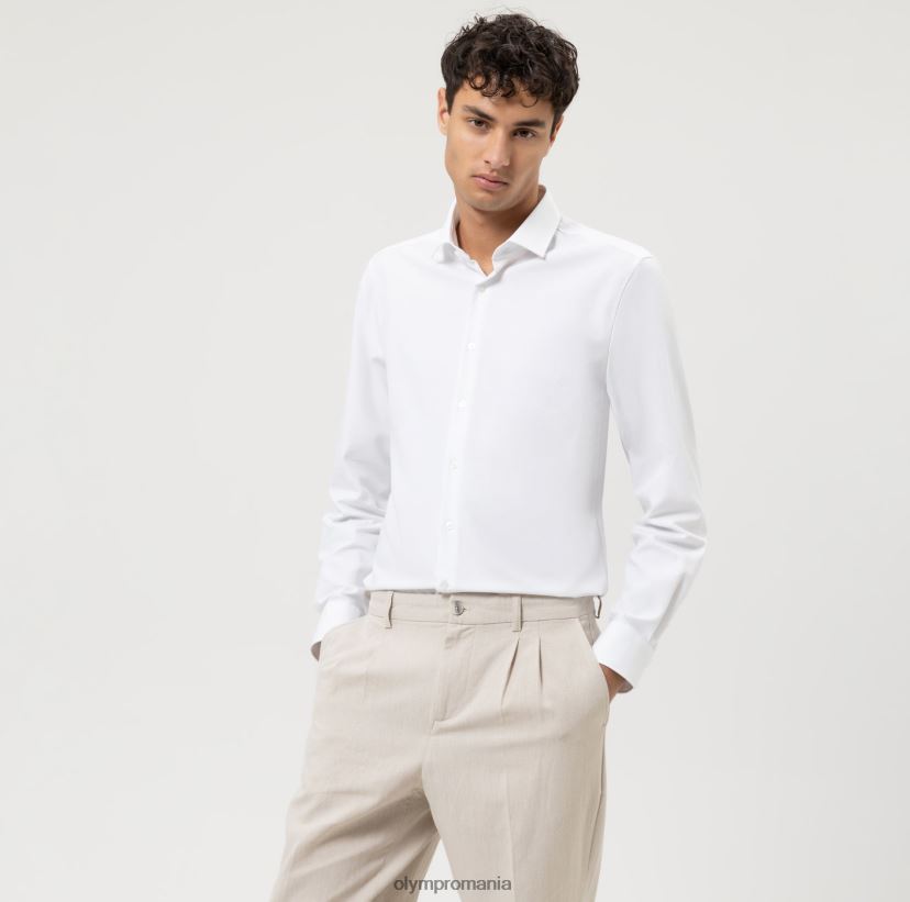 nivel cinci 24/7 body fit, cămașă business, kent modern, alb OLYMP îmbrăcăminte 4Z8LB6391