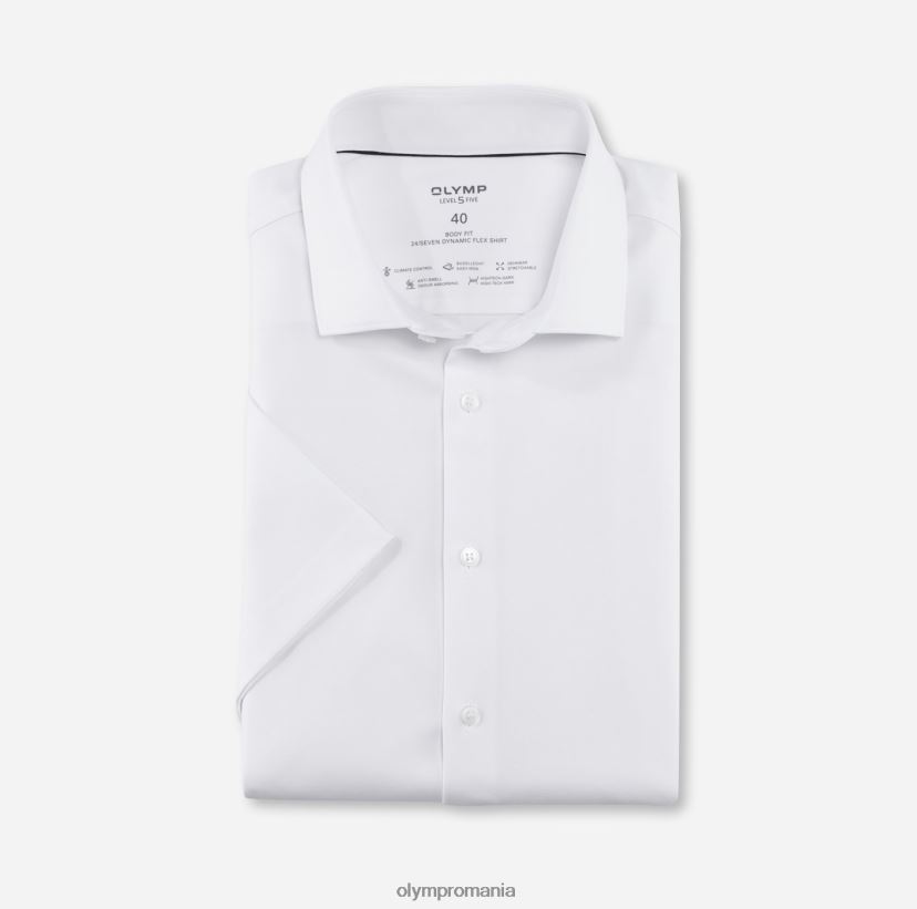 nivel cinci 24/7 body fit, cămașă business, kent modern, alb OLYMP îmbrăcăminte 4Z8LB6461