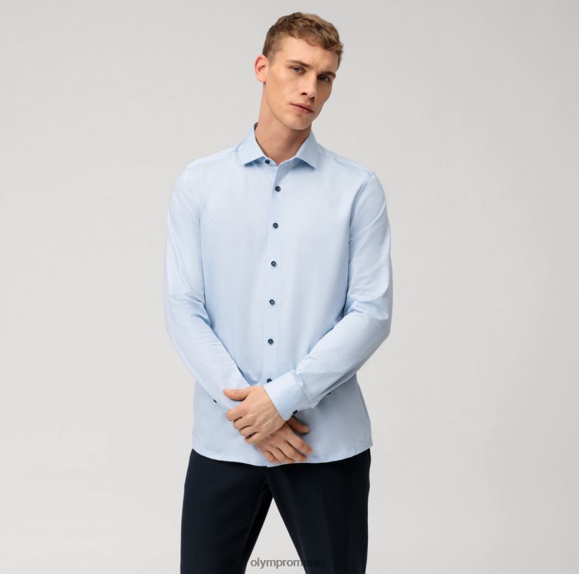 nivel cinci 24/7 body fit, cămașă business, kent modern, albastru OLYMP îmbrăcăminte 4Z8LB6385