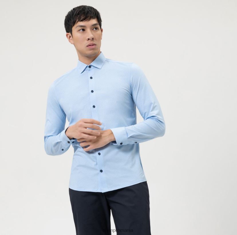 nivel cinci 24/7 body fit, cămașă business, kent modern, albastru OLYMP îmbrăcăminte 4Z8LB6494