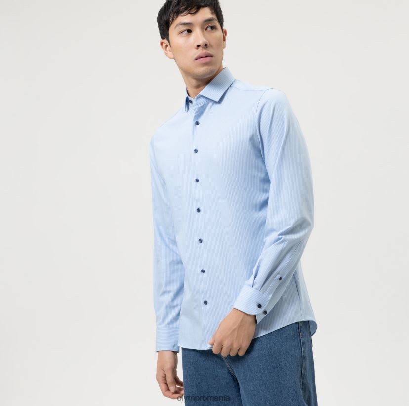 nivel cinci 24/7 body fit, cămașă business, kent modern, albastru OLYMP îmbrăcăminte 4Z8LB6573