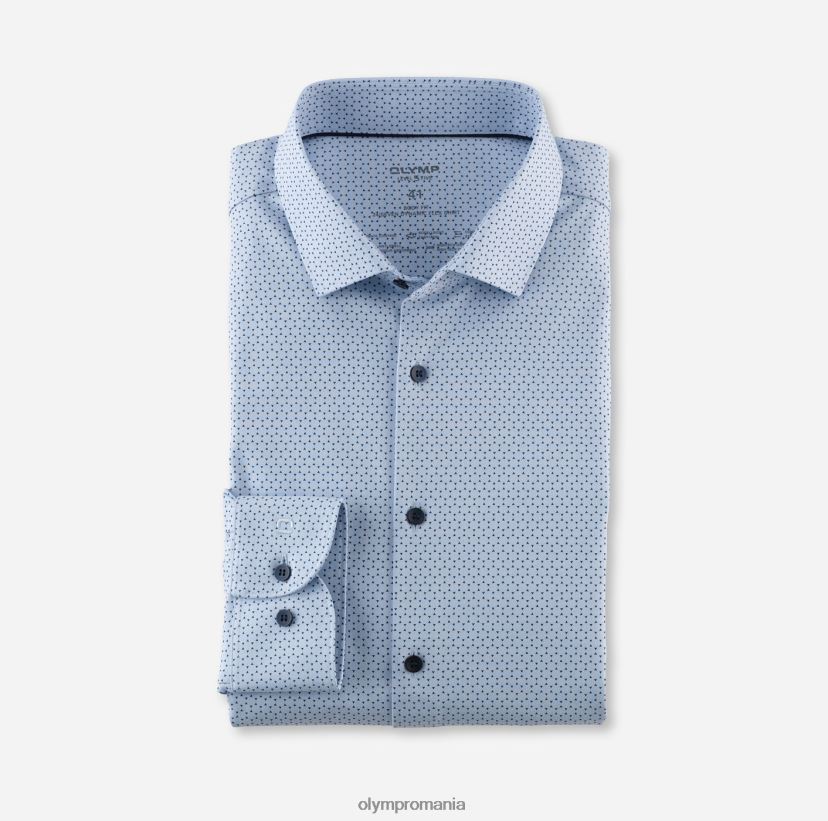 nivel cinci 24/7 body fit, cămașă business, kent modern, albastru OLYMP îmbrăcăminte 4Z8LB6740