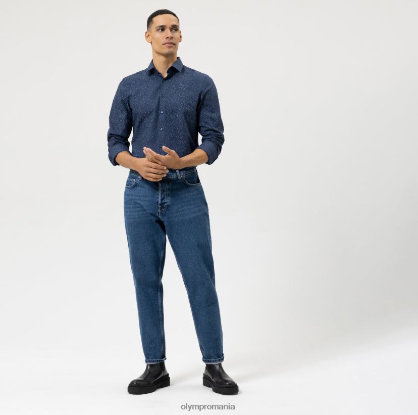 nivel cinci 24/7 body fit, cămașă business, kent modern, lime OLYMP îmbrăcăminte 4Z8LB6420