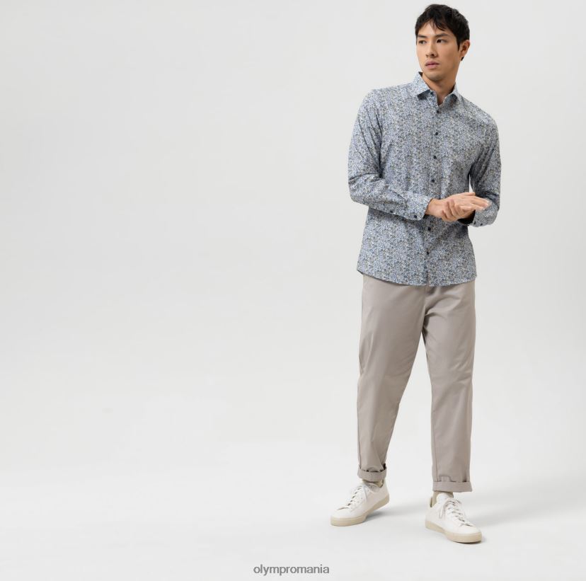 nivel cinci 24/7 body fit, cămașă business, kent modern, lime OLYMP îmbrăcăminte 4Z8LB6674