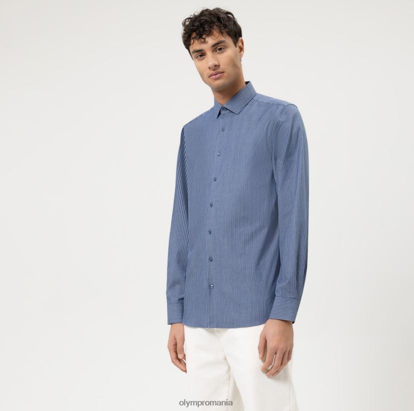 nivel cinci 24/7 body fit, cămașă business, kent modern, marine OLYMP îmbrăcăminte 4Z8LB6380