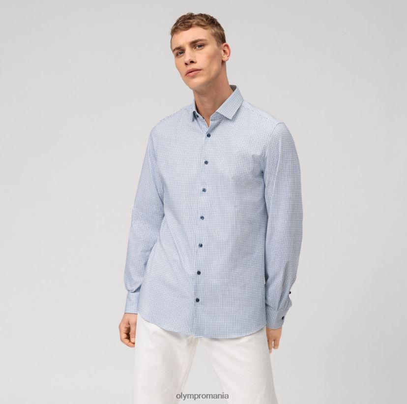 nivel cinci 24/7 body fit, cămașă business, kent modern, marine OLYMP îmbrăcăminte 4Z8LB6551