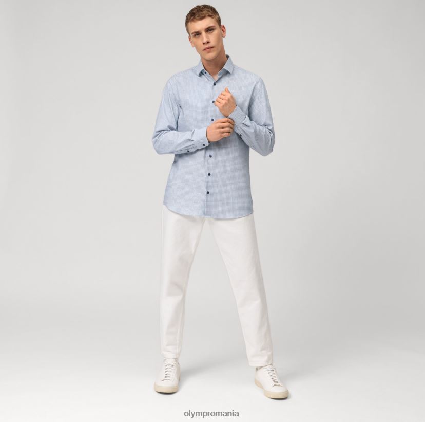 nivel cinci 24/7 body fit, cămașă business, kent modern, marine OLYMP îmbrăcăminte 4Z8LB6551