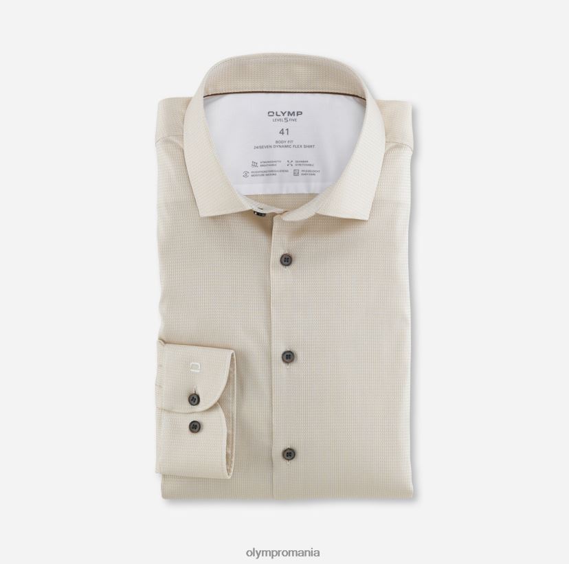 nivel cinci 24/7 body fit, cămașă business, kent modern, natural OLYMP îmbrăcăminte 4Z8LB6821