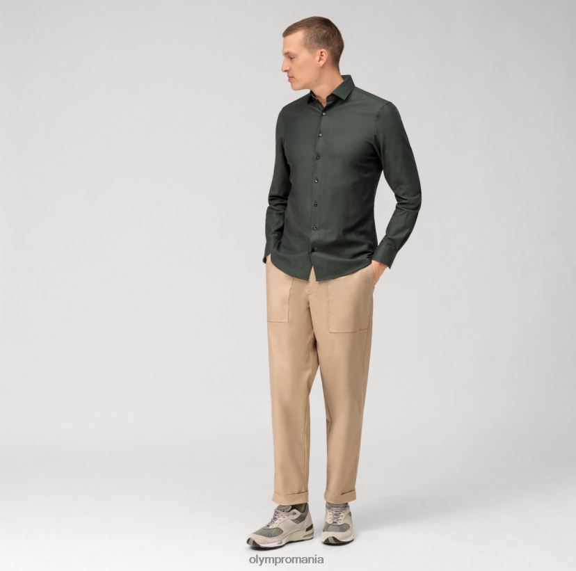 nivel cinci 24/7 body fit, cămașă business, kent modern, olive OLYMP îmbrăcăminte 4Z8LB6396