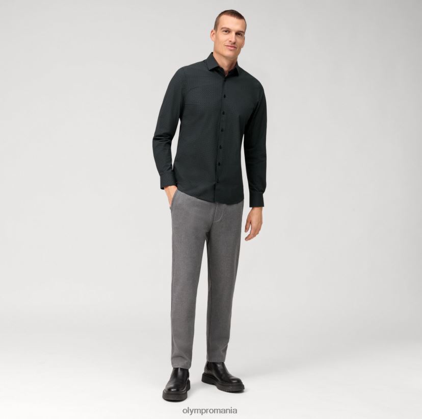 nivel cinci 24/7 body fit, cămașă business, kent modern, olive OLYMP îmbrăcăminte 4Z8LB6447