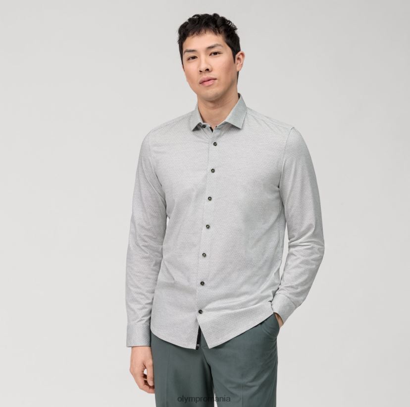 nivel cinci 24/7 body fit, cămașă business, kent modern, olive OLYMP îmbrăcăminte 4Z8LB6544