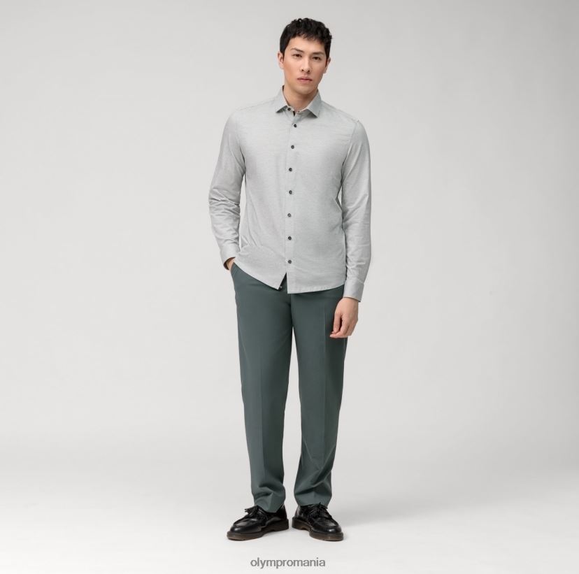 nivel cinci 24/7 body fit, cămașă business, kent modern, olive OLYMP îmbrăcăminte 4Z8LB6544