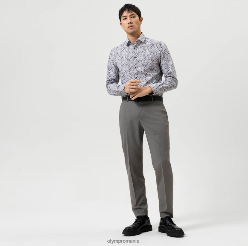 nivel cinci 24/7 body fit, cămașă business, kent modern, roșu OLYMP îmbrăcăminte 4Z8LB6778