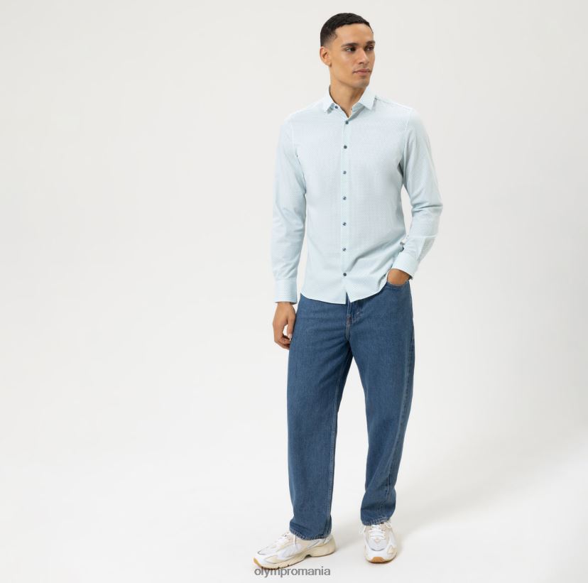 nivel cinci 24/7 body fit, cămașă business, kent modern, smarald OLYMP îmbrăcăminte 4Z8LB6598