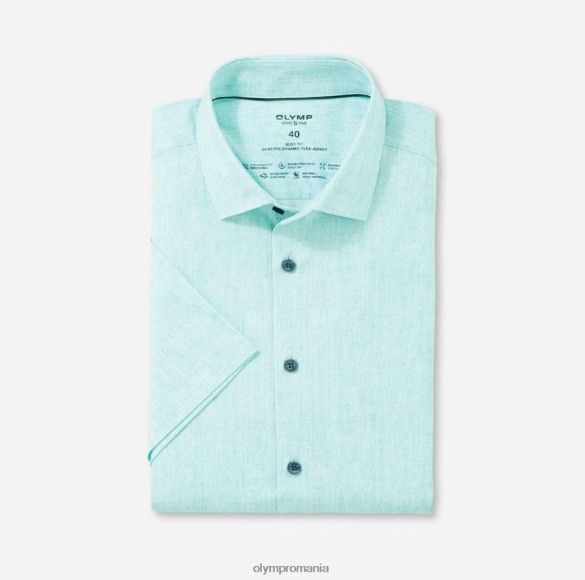 nivel cinci 24/7 body fit, cămașă business, kent modern, smarald OLYMP îmbrăcăminte 4Z8LB6653