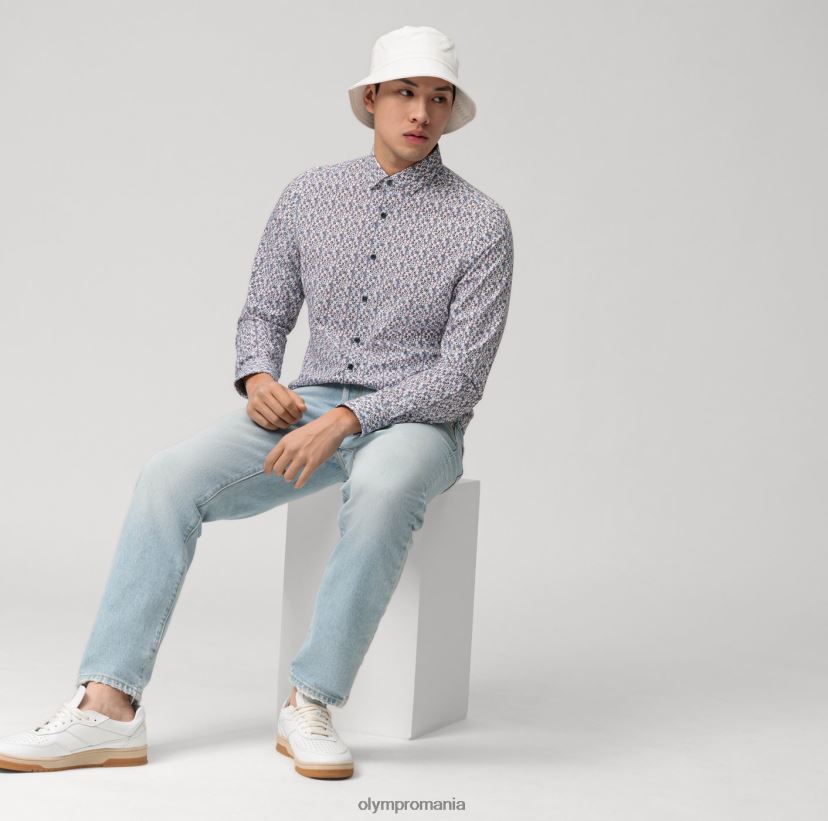 nivel cinci 24/7 body fit, cămașă business, kent modern, trandafir OLYMP îmbrăcăminte 4Z8LB6656