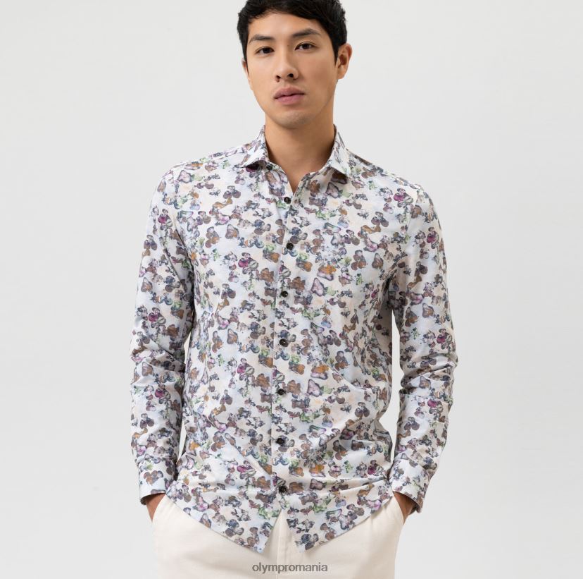 nivel cinci 24/7 body fit, cămașă business, kent, natural OLYMP îmbrăcăminte 4Z8LB6659