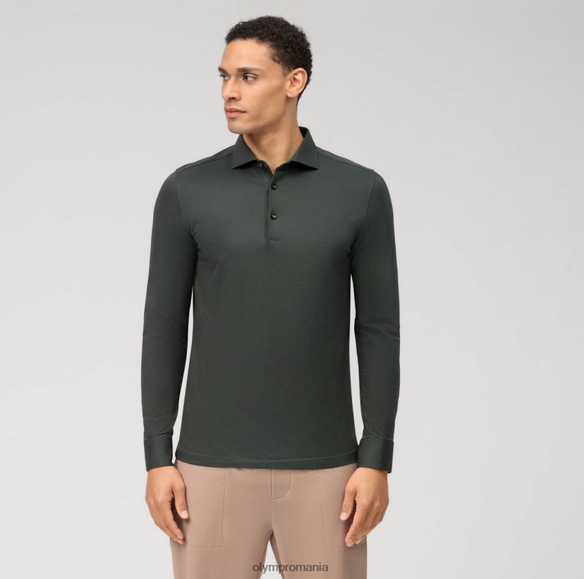 nivel cinci 24/7 body fit, cămașă business, kent, olive OLYMP îmbrăcăminte 4Z8LB6451