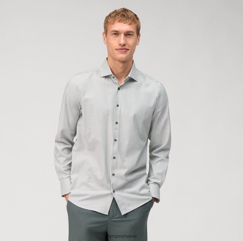 nivel cinci 24/7 body fit, cămașă business, kent, olive OLYMP îmbrăcăminte 4Z8LB6634