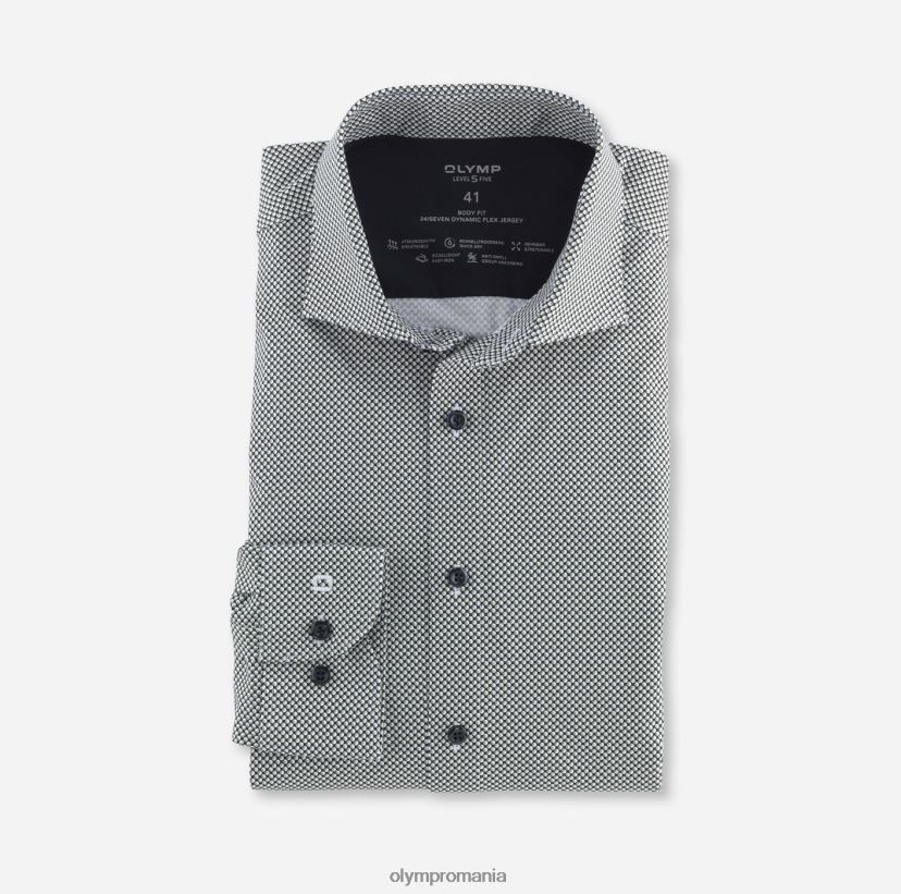 nivel cinci 24/7 body fit, cămașă business, kent, verde lime OLYMP îmbrăcăminte 4Z8LB6628