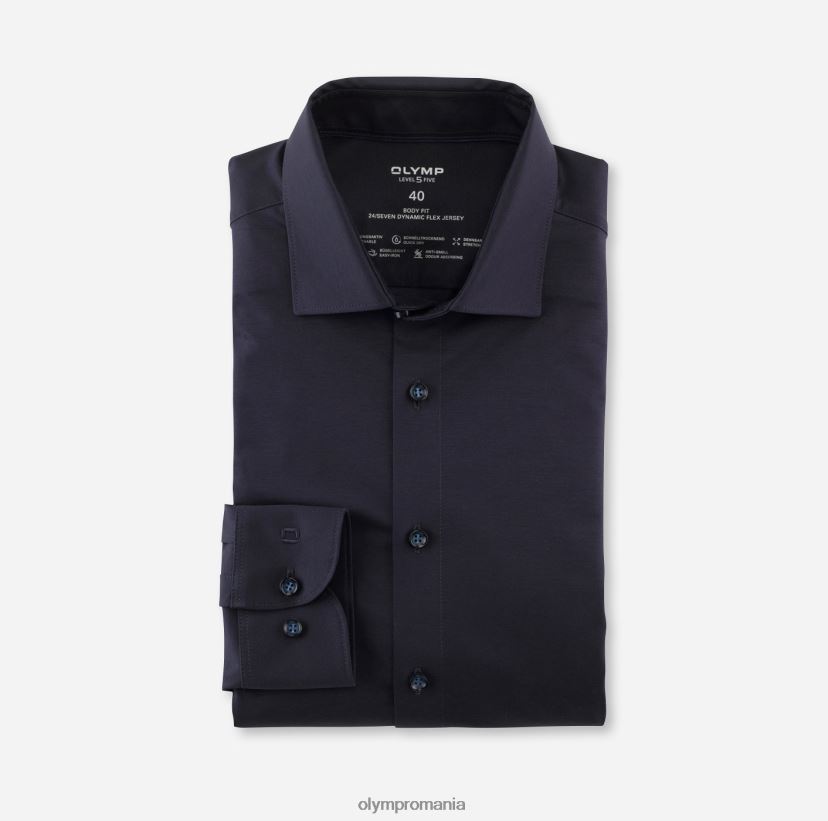 nivel cinci 24/7 body fit, cămașă business, mânecă lungă extra lungă, New York Kent, marine OLYMP îmbrăcăminte 4Z8LB6860