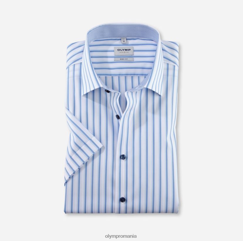 nivel cinci body fit, cămașă business, New York Kent, albastru OLYMP îmbrăcăminte 4Z8LB6654